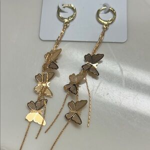 Butterfly Dangle Earrings